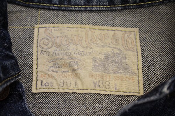1J6690/シュガーケーン 901 ロンスターデニムジャケット SUGARCANE