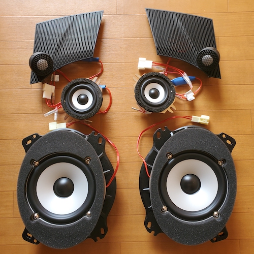 レヴォーグ／レイバック(VN型)／WRX(VB型)用音質向上スピーカー取付