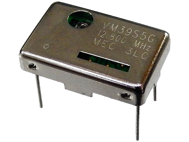 超高精度・温度補償型水晶発振器 VCTCXO (12.8MHz±1ppm) VM39S5G: 受動
