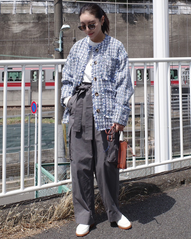 ベルテッドカーゴパンツ | AKTE