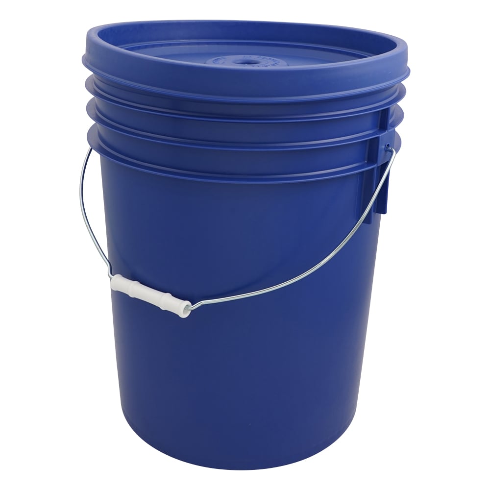 5-060-06 トスロン密閉タンク 20L 青 SN-20青 【AXEL】 アズワン