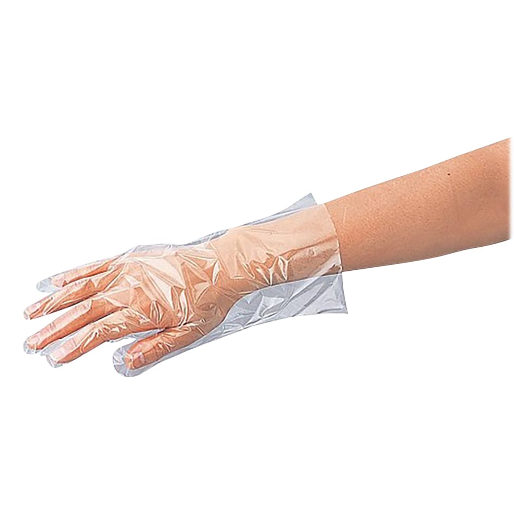 1-4903-02 ラボランサニメント手袋 PE スタンダード（エコノミー） M