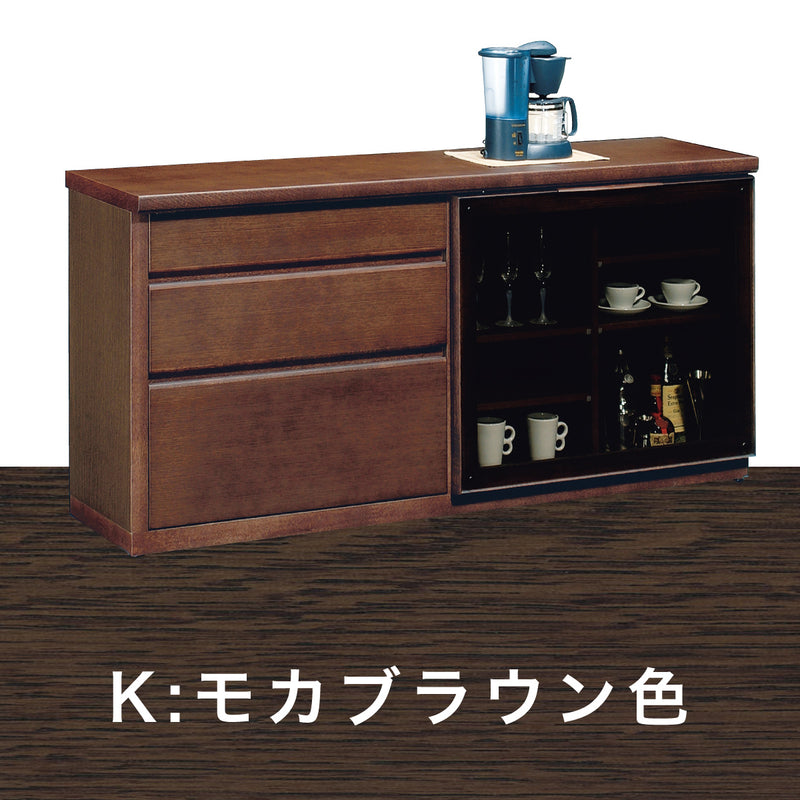 カリモク 引戸 サイドボード HU5767 幅159.8 奥行41.5cm 薄型