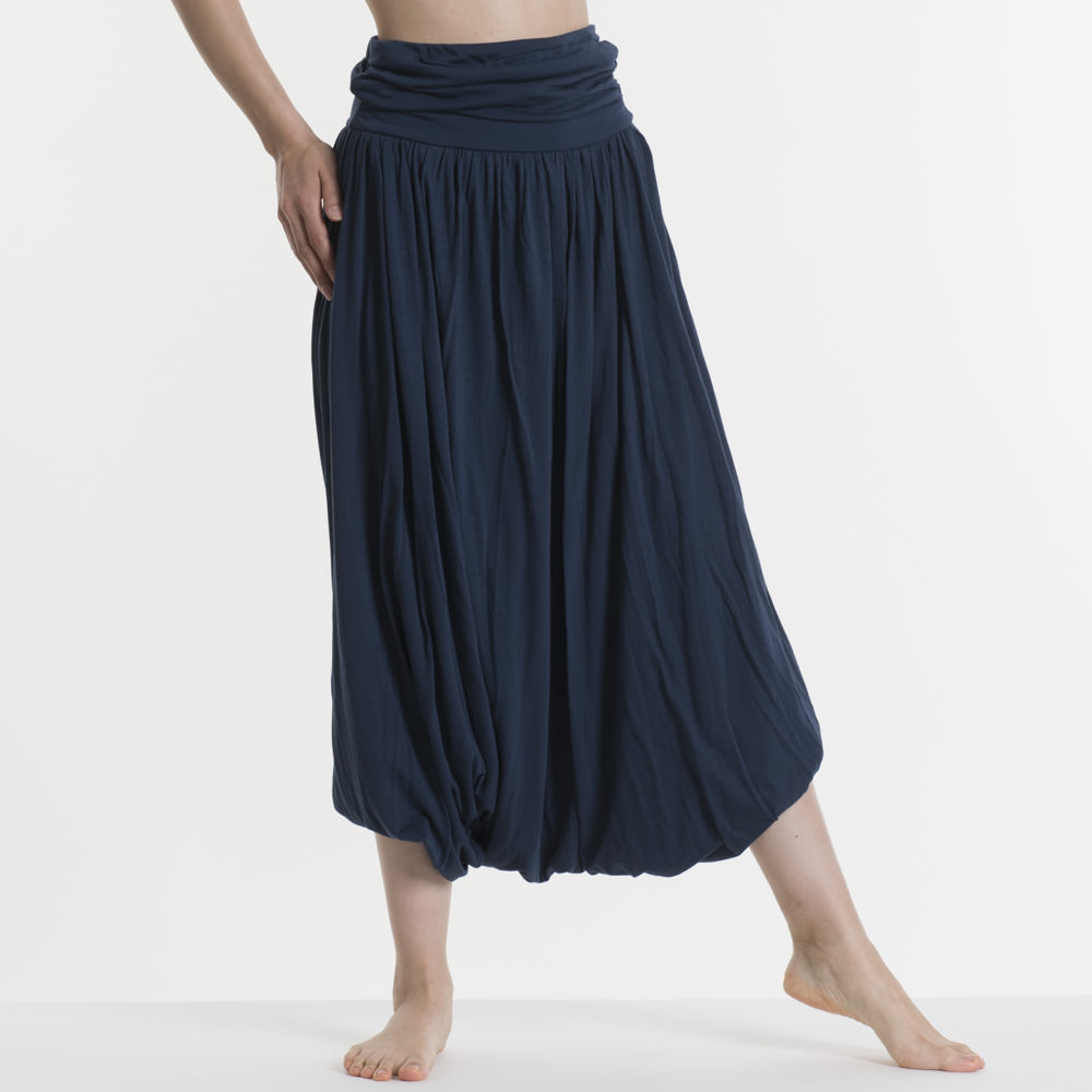 ヨギーサンクチュアリ ジニーパンツ ペイズリー ネイビー ヨギー