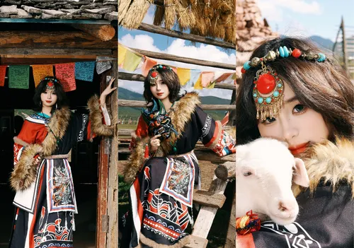 香格里拉建塘鎮のTripメモリー【チベット民族衣装の豊富な品揃え＋民族