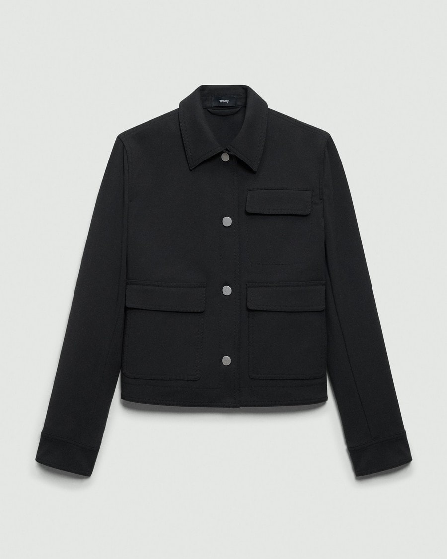 Neoteric Twill Casual Jacket | Theory