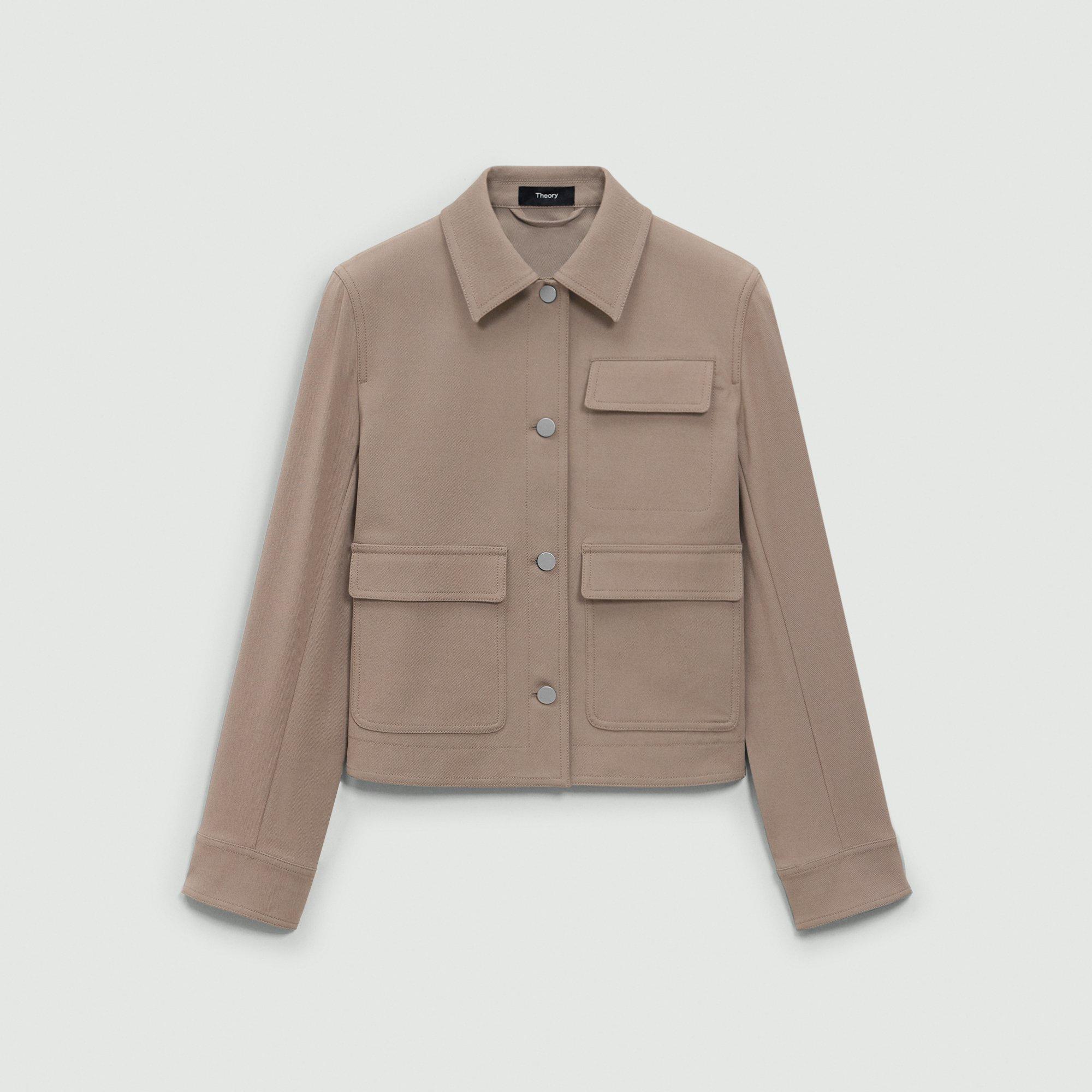 Neoteric Twill Casual Jacket | Theory