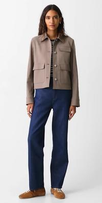 Neoteric Twill Casual Jacket | Theory