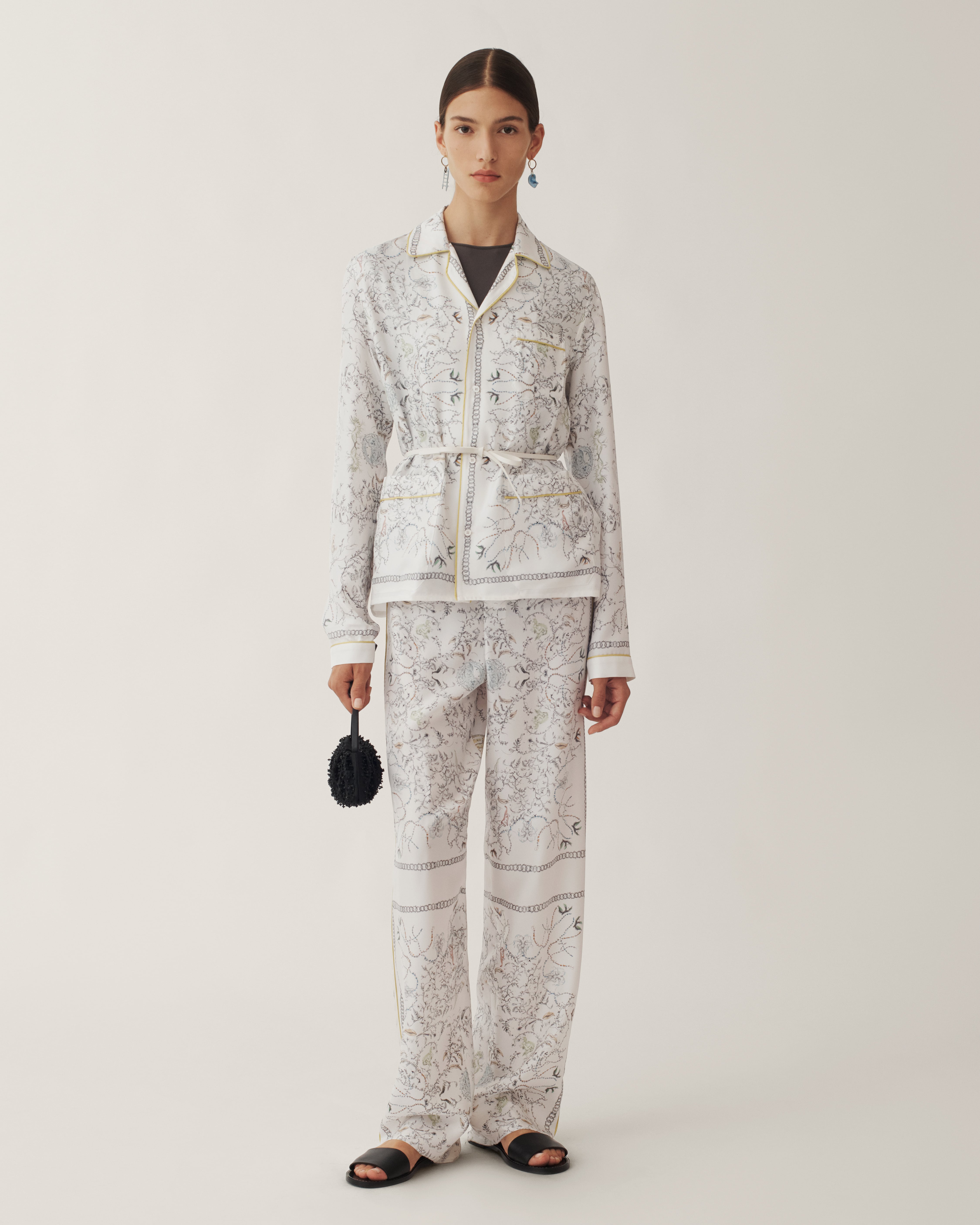 ファビアナフィリッピ コットンケープ Fabiana Filippi Filo Diamante