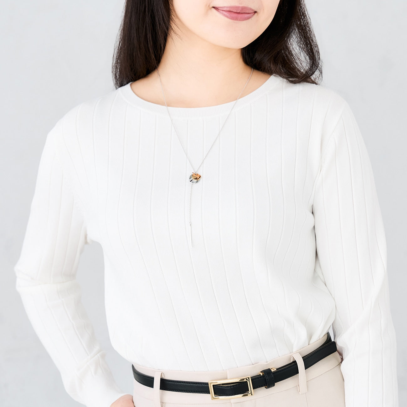 Rib Knit Boat Neck Sweater [A70_MK226HD2] | AOKI GLOBAL