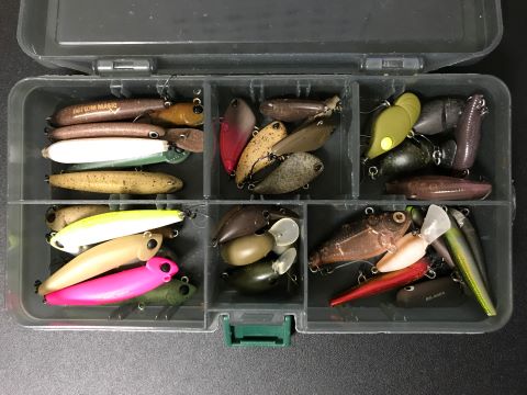 エリアトラウトのタックル収納！プラグ類の収納は？（おすすめルアー