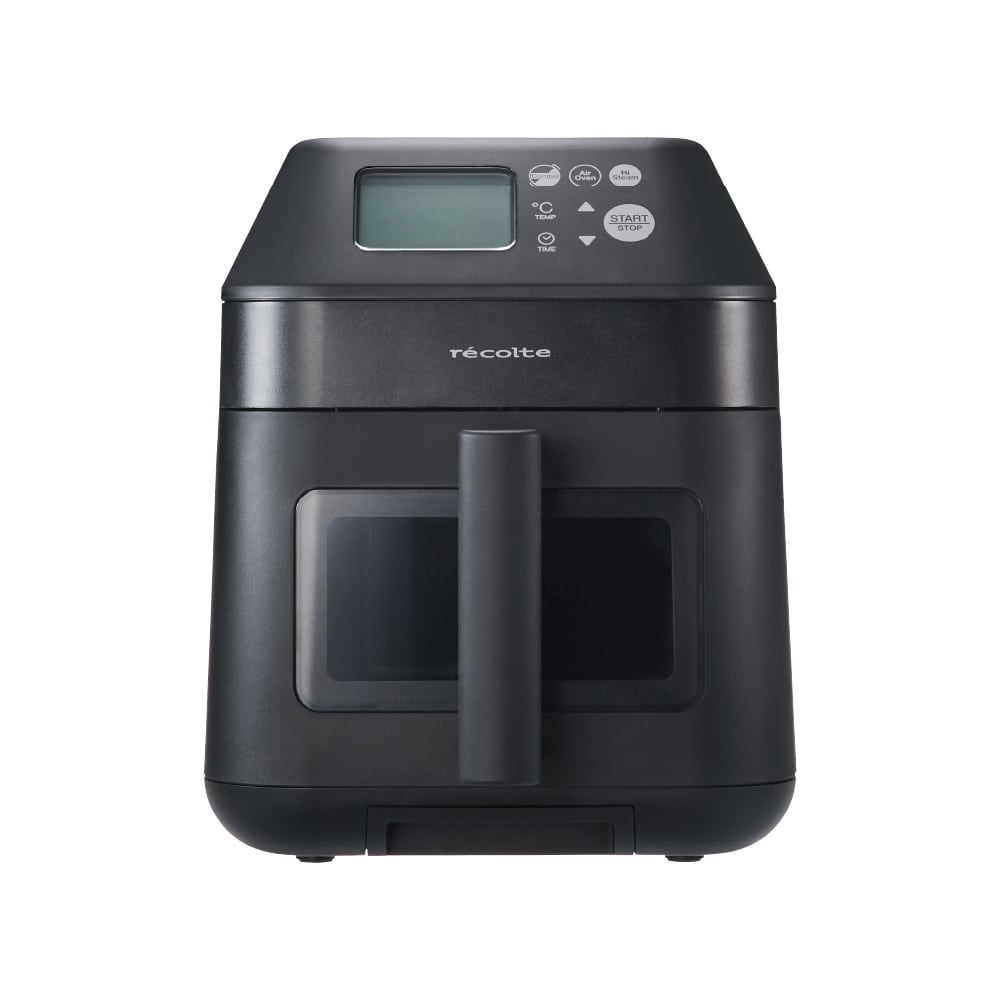 recolte（レコルト）ハイスチームエアーオーブン ナチュラルブラック