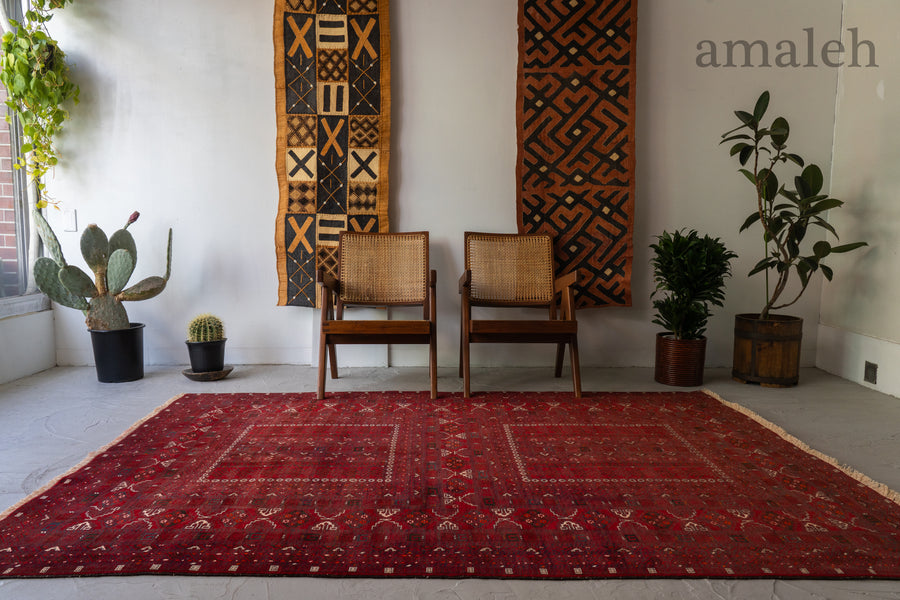 トライバルラグ ヴィンテージラグ トルクメン エルサリ プリミティブ