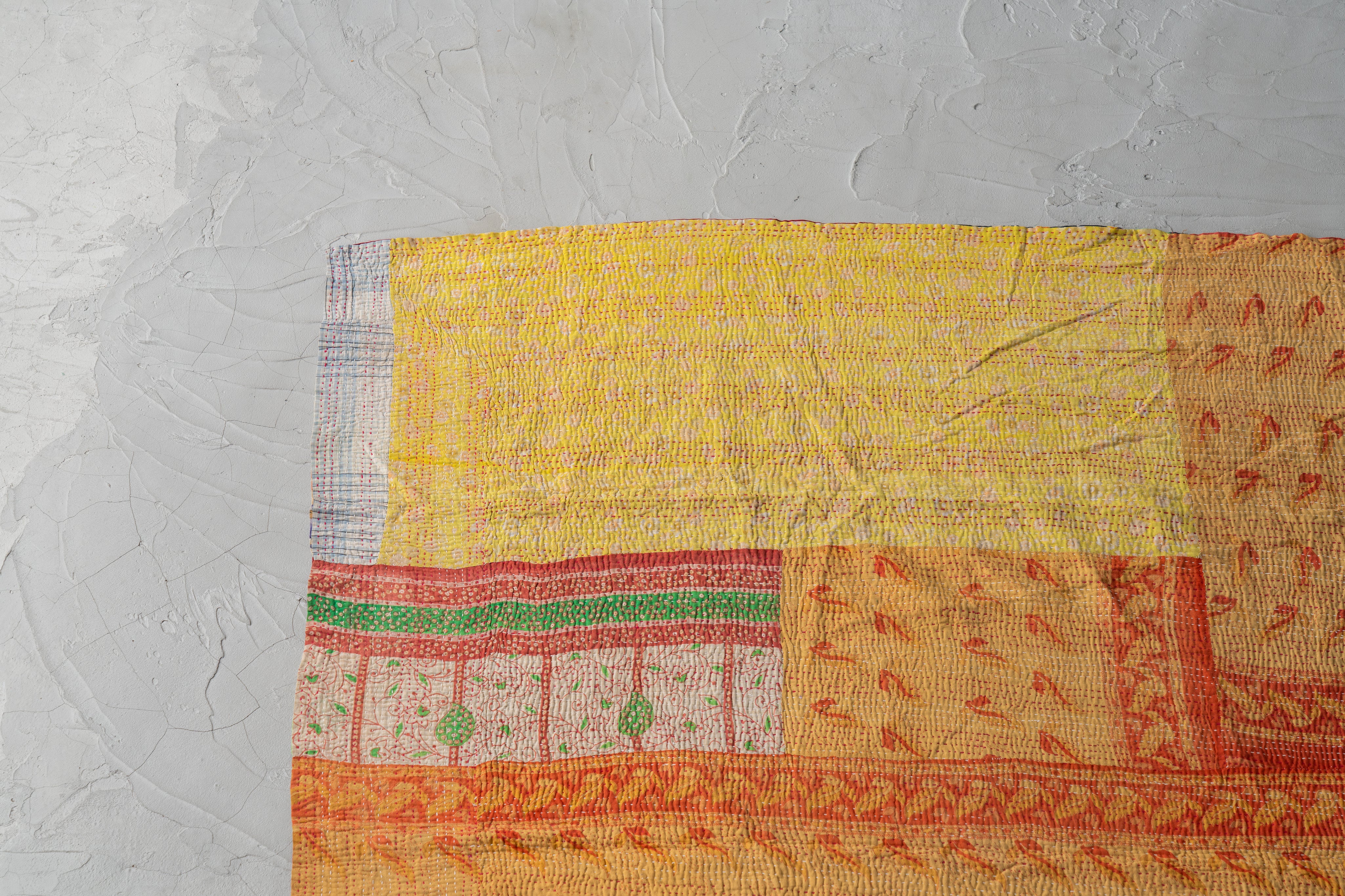 インド産 カンタキルト・ラリーキルト】ヴィンテージラグ専門店 amaleh