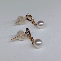 あこや真珠4.5ミリ18金ピンクゴールドピアス | 商品紹介 | 三重県伊勢