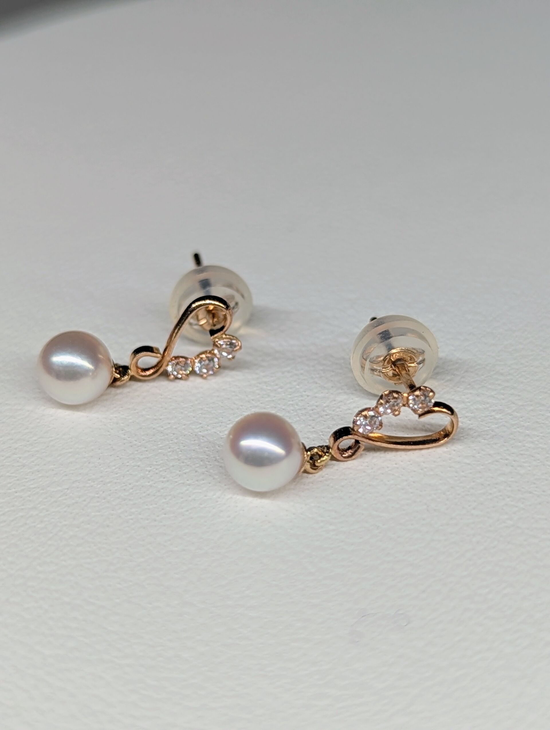 あこや真珠4.5ミリ18金ピンクゴールドピアス | 商品紹介 | 三重県伊勢