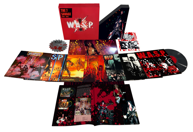 W.A.S.P. キャピトル時代の8LPボックスセット『The 7 Savage: 1984