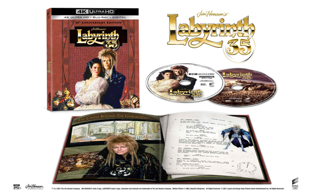 デヴィッド・ボウイ出演映画『ラビリンス 魔王の迷宮』 35周年記念の4K