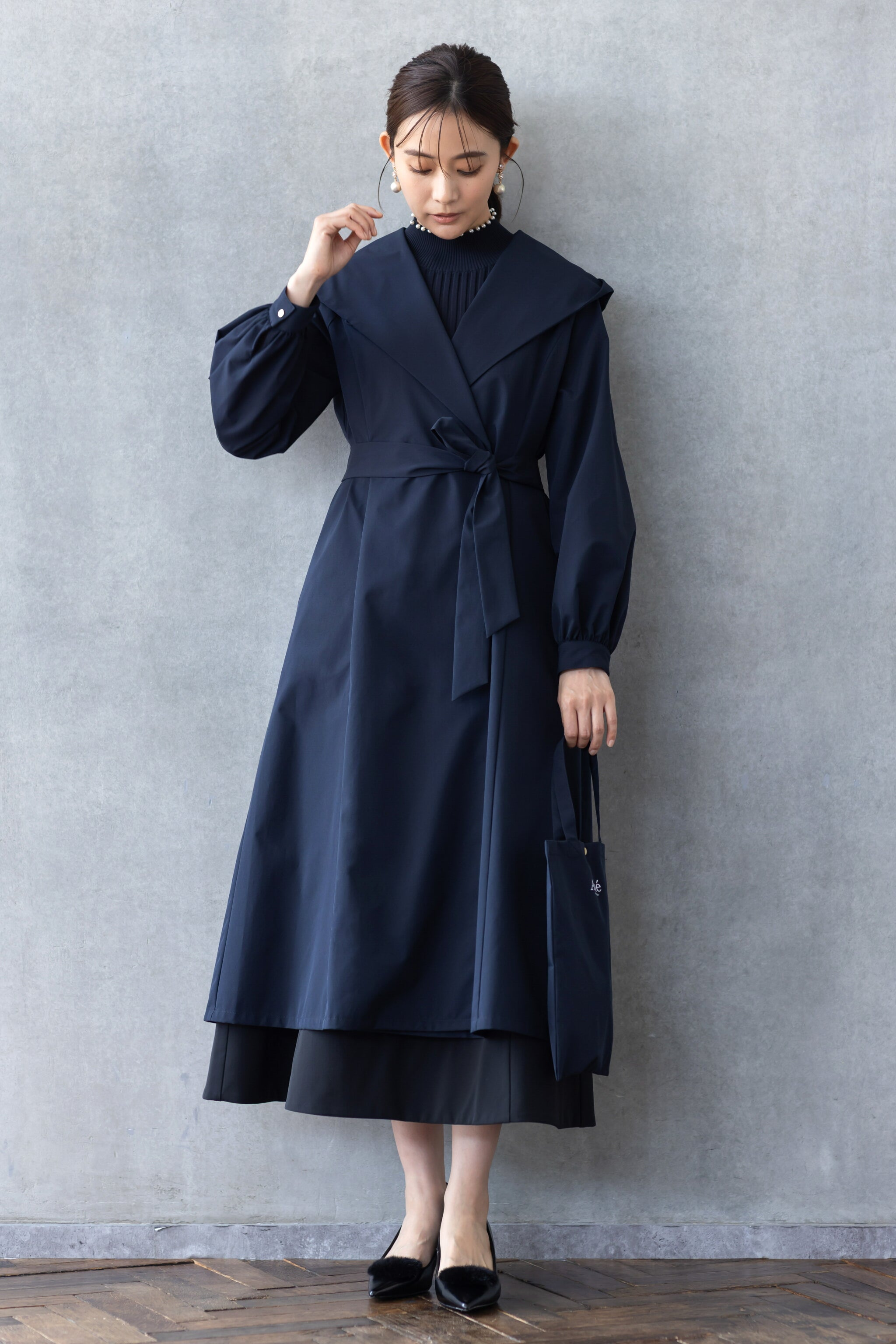 雨でもハレの日ドレスガウンコート（Nina） – Ame no chi Hare