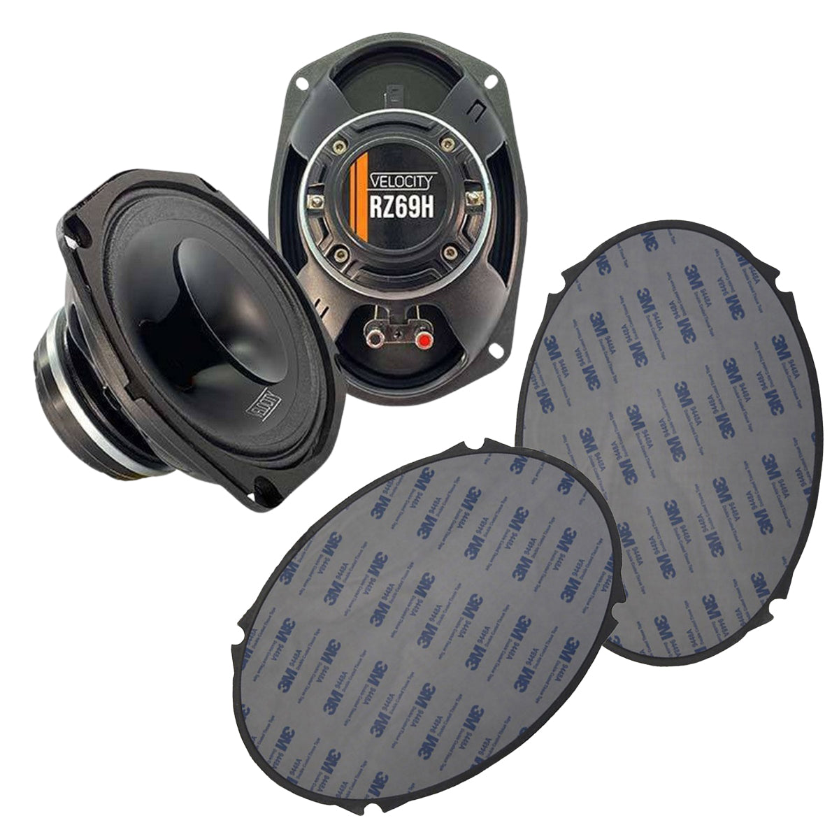 Velocity RZ69H Full Range 6x9 Horn Loaded Coax 300W – American