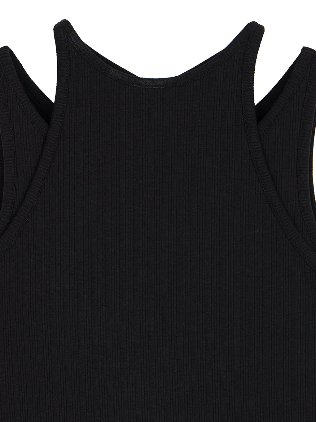 LAYERED BACK RIBBON TANK