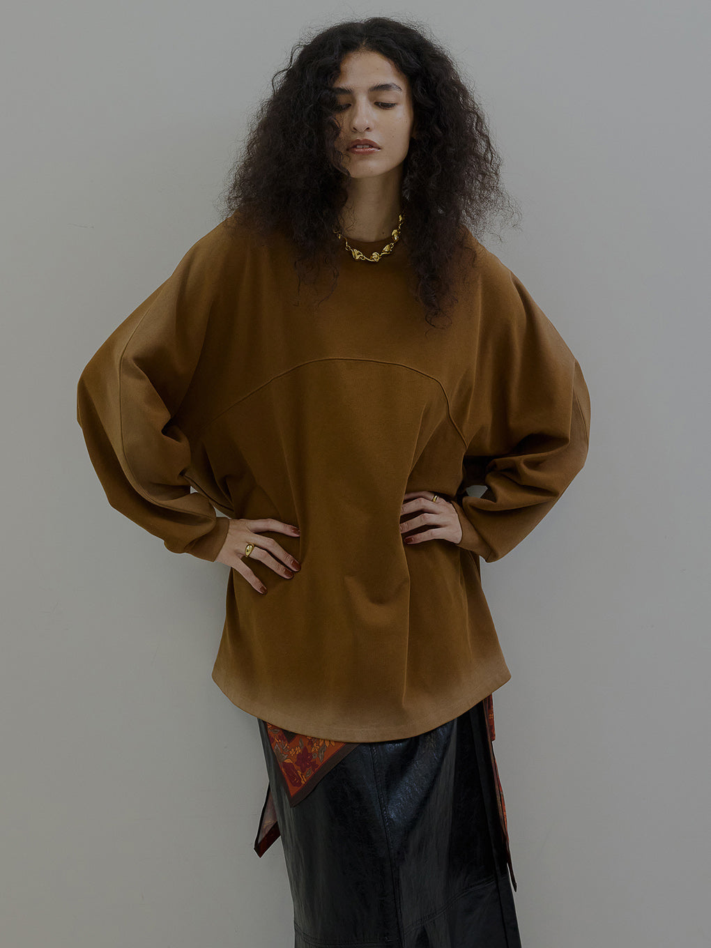 SPRAY PAINT LONG SLEEVE TOP