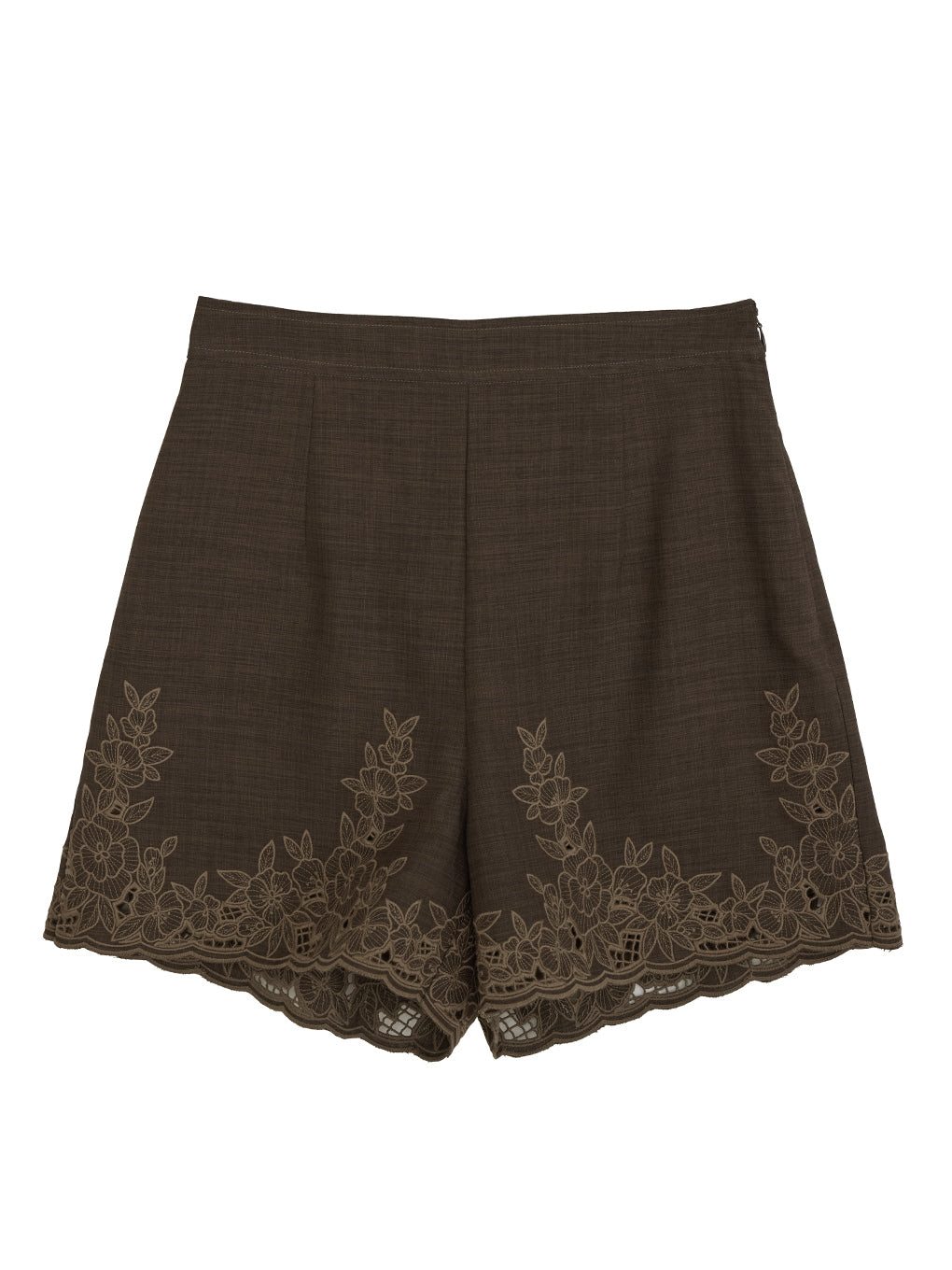 MEDI LACE EMBROIDERY SHORT PANTS