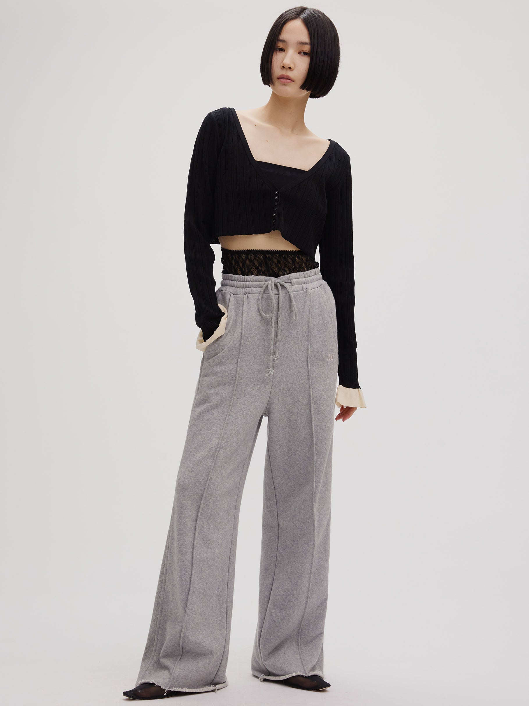 MEDI PURIPURI SHORT KNIT CARDIGAN