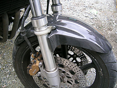 CB400SF-VTEC(NC39)用カーボンフロントフェンダー