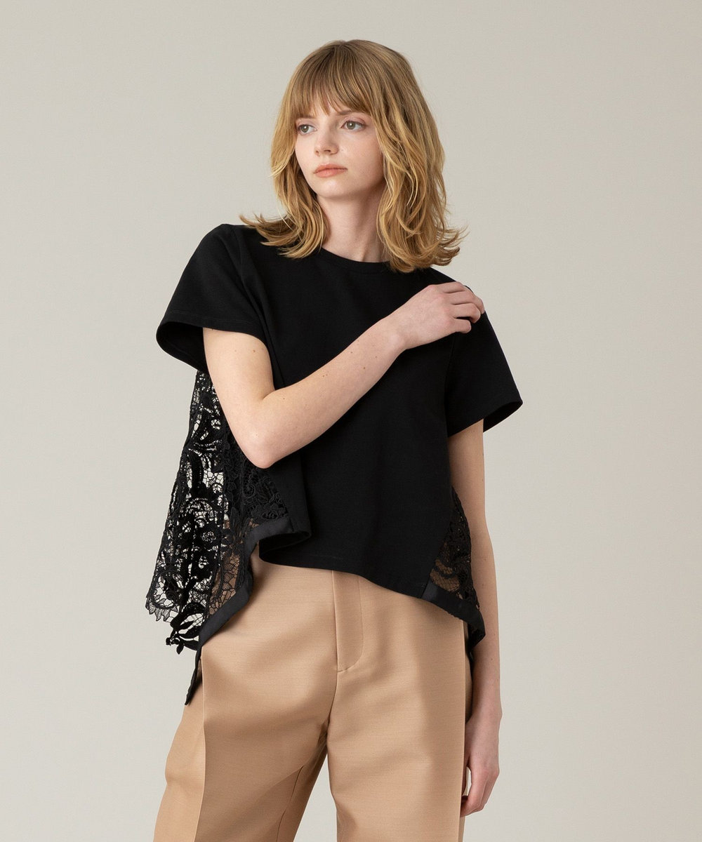 LOULOU WILLOUGHBY】レースドッキングプルオーバー|allureville