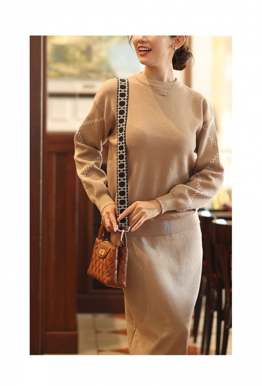 イベントセール】 レディース 大人 上品 ラフなのに高見えなニット