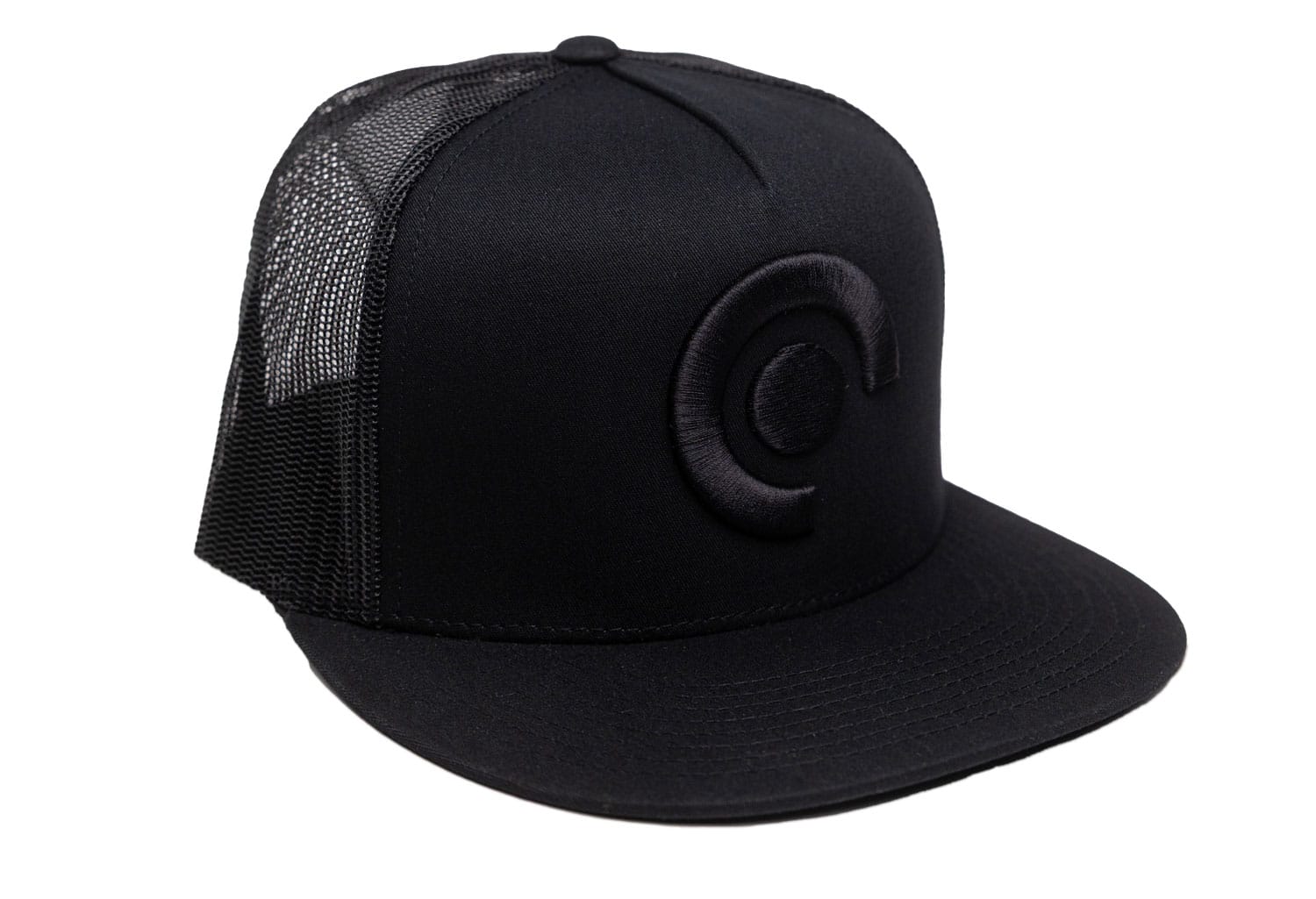 Black Black Snapback - Alclair Audio