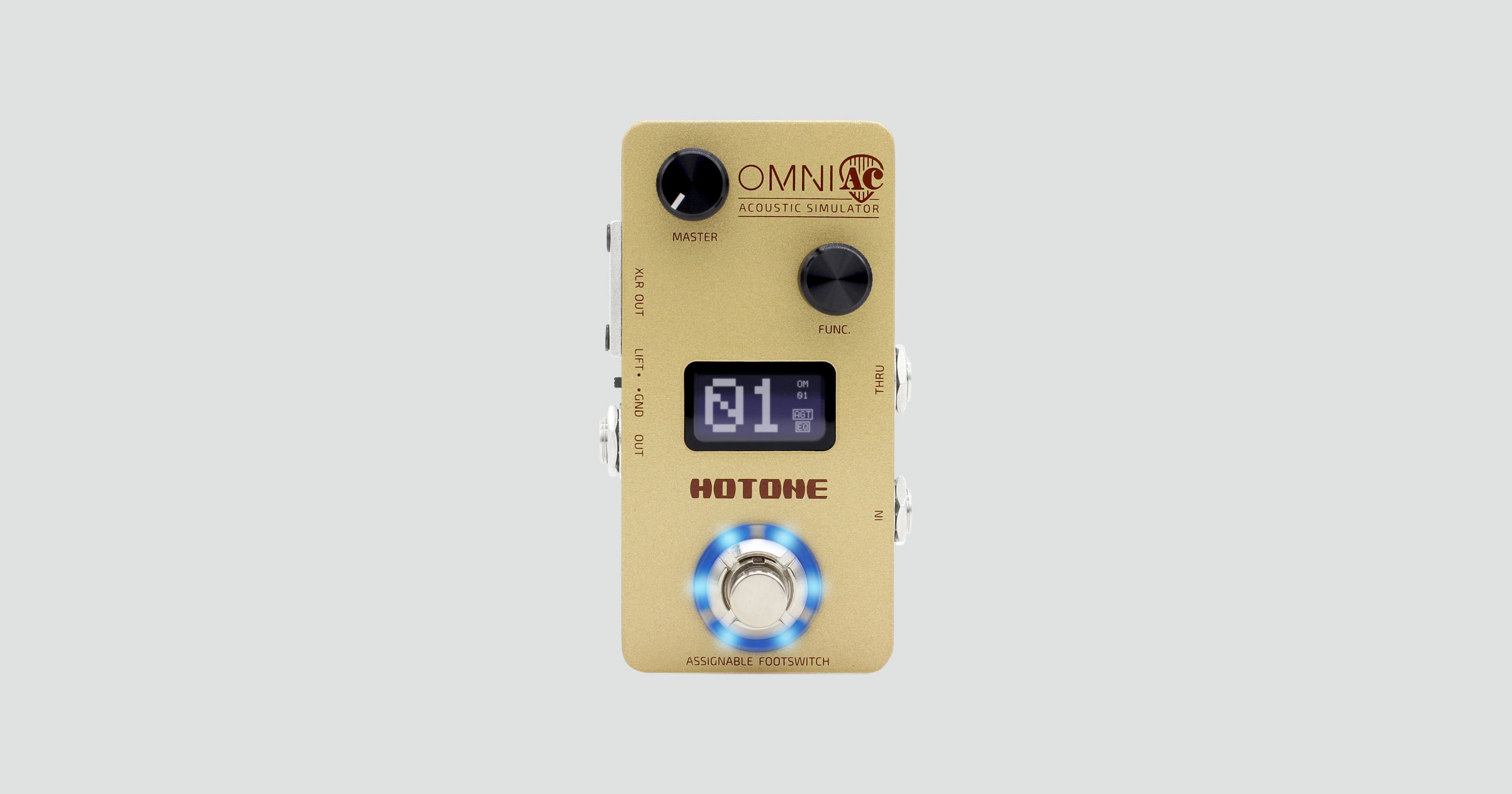HOTONE | OMNI AC | アコースティック・シミュレーター | 製品情報