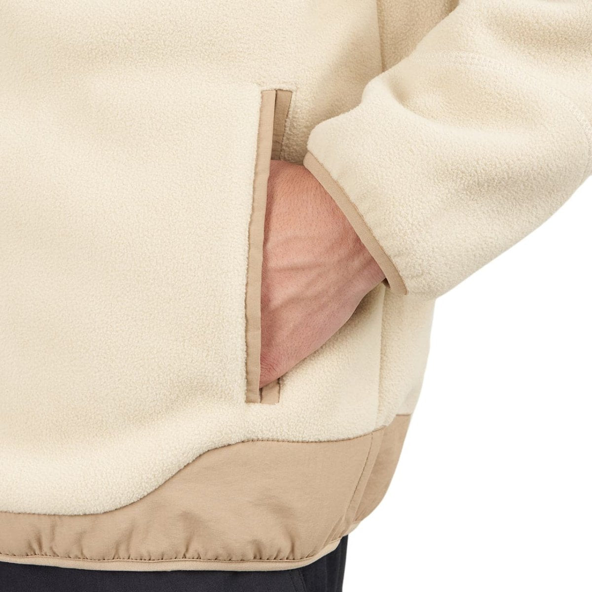 Dime Plein-Air Polar Fleece Jacket (Cream)-DIMES001CRE – Allike Store