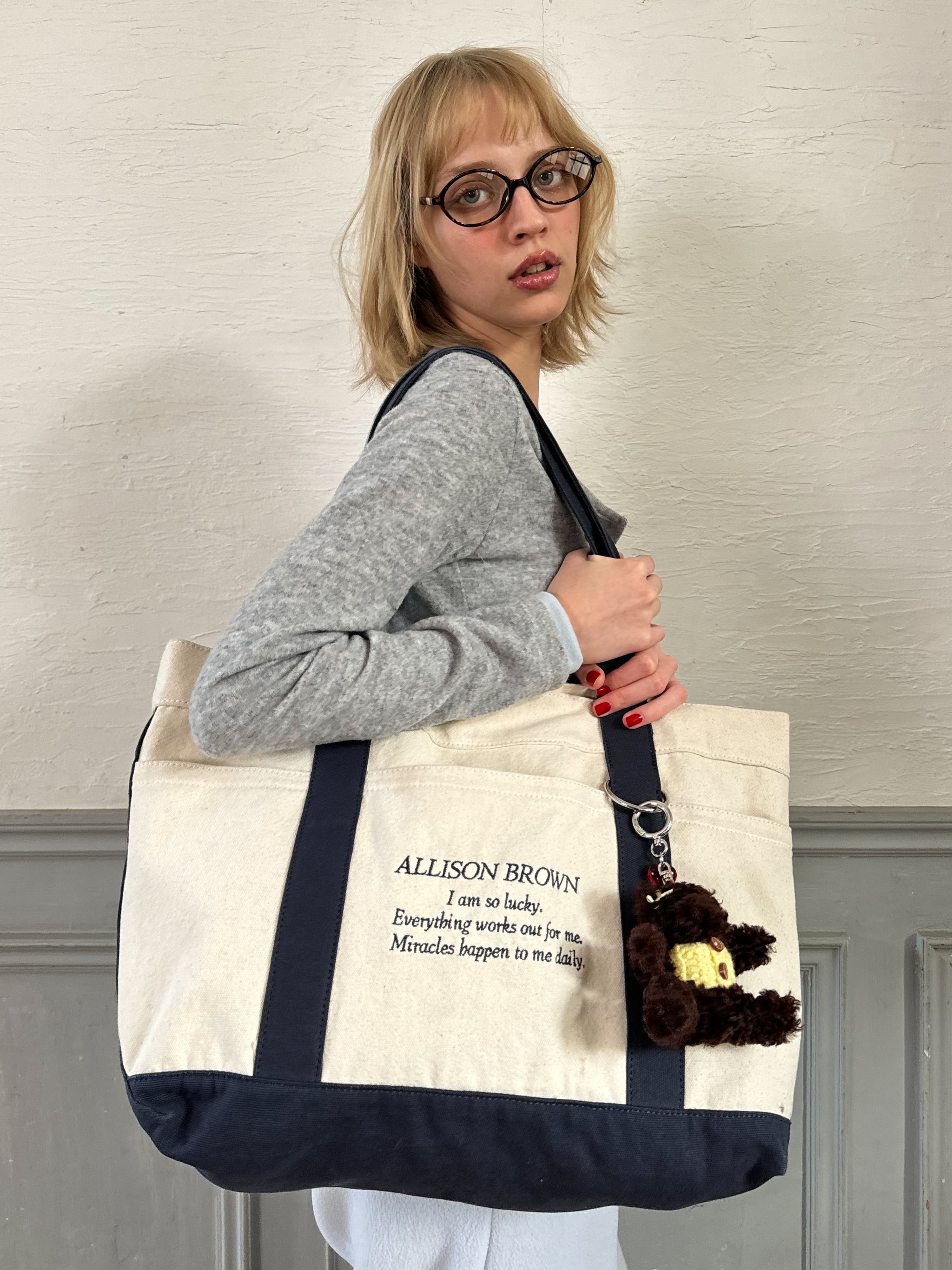 ALLISON BROWN Message Tote Bag – ALLISON BROWN