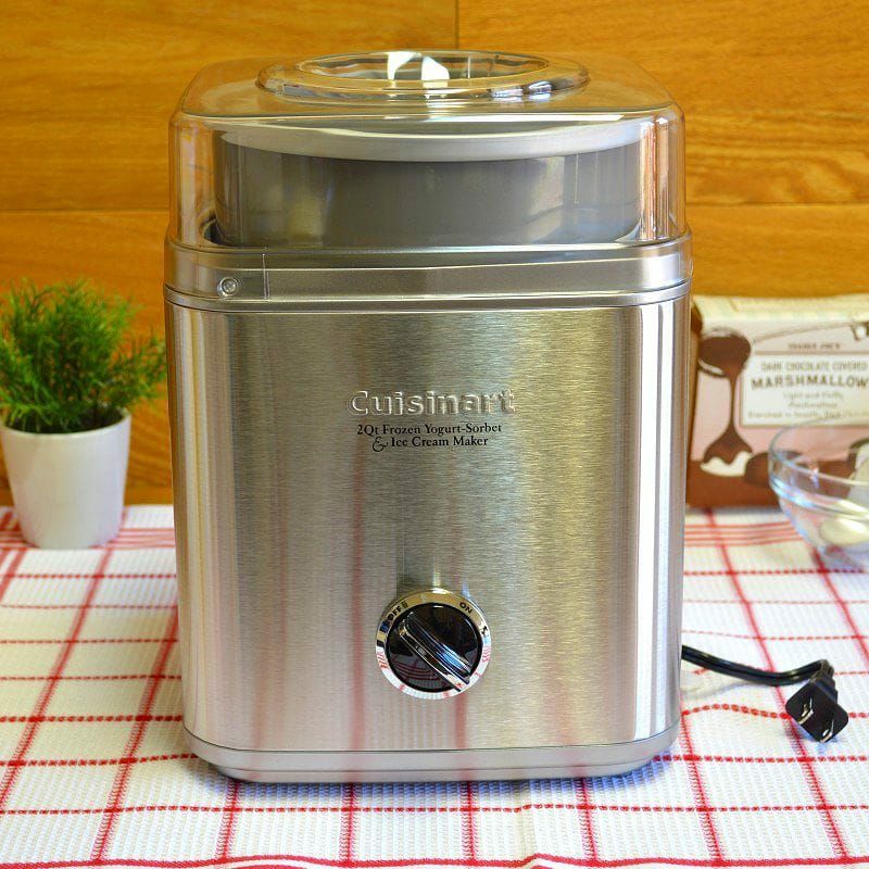 アイスクリームメーカー クイジナート つやけしクロム Cuisinart ICE