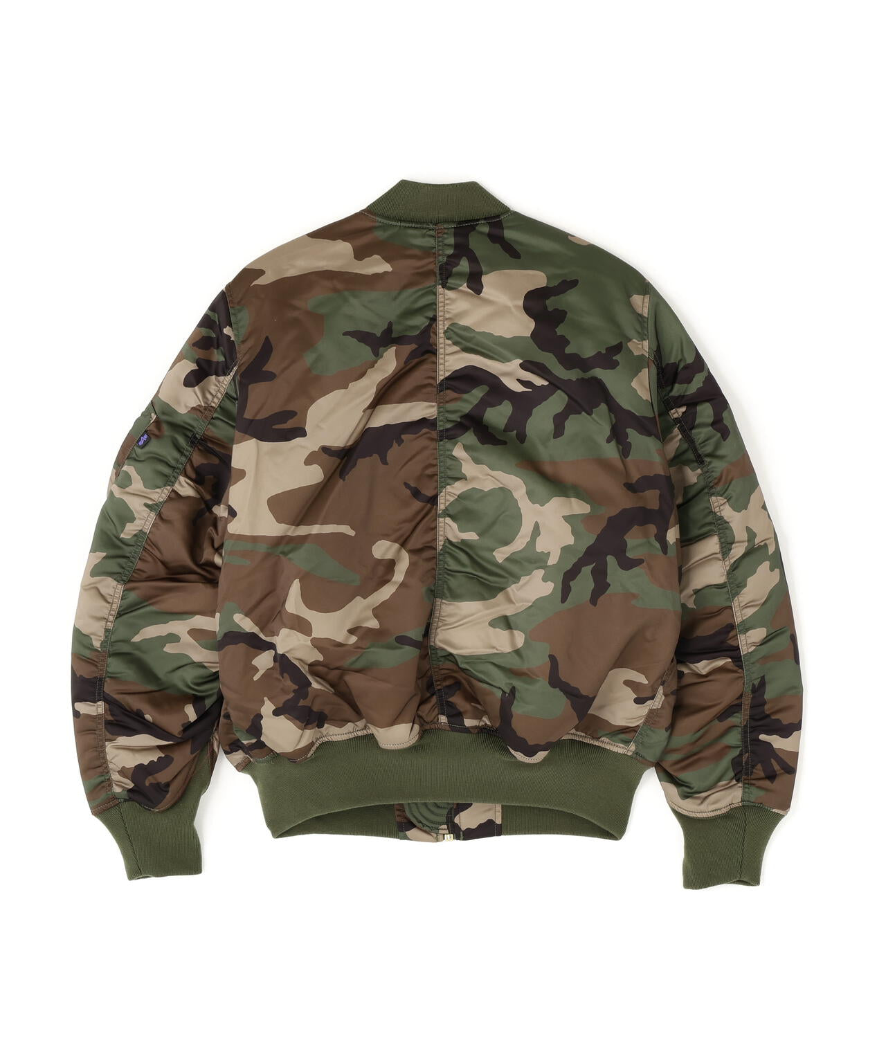 MA‐1 BASE FLIGHT JACKET CAMO ｜アルファ インダストリーズ