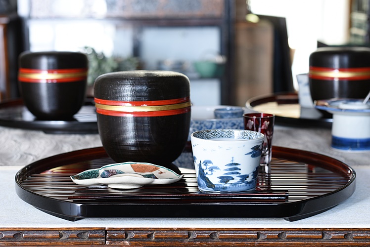 信玄弁当箱 - 生活骨董と古布のアンティークショップ antique TANTRA