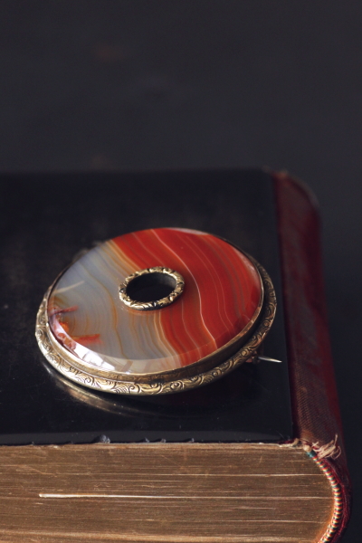 スコティッシュアゲートブローチ ヴィクトリアンアンティーク