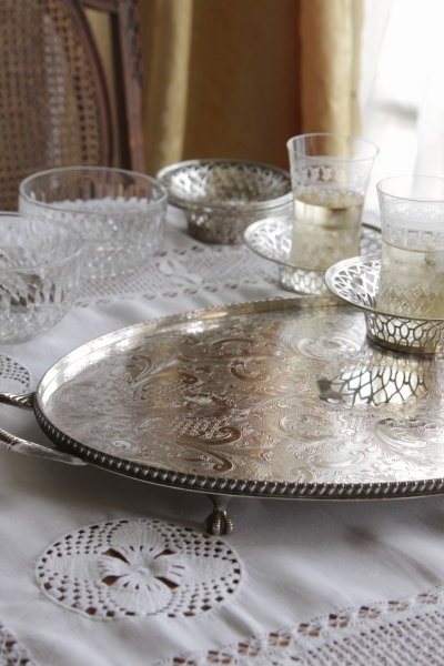 アンティークMAPPIN & WEBB マッピンエンドウェッブ ラージシルバー