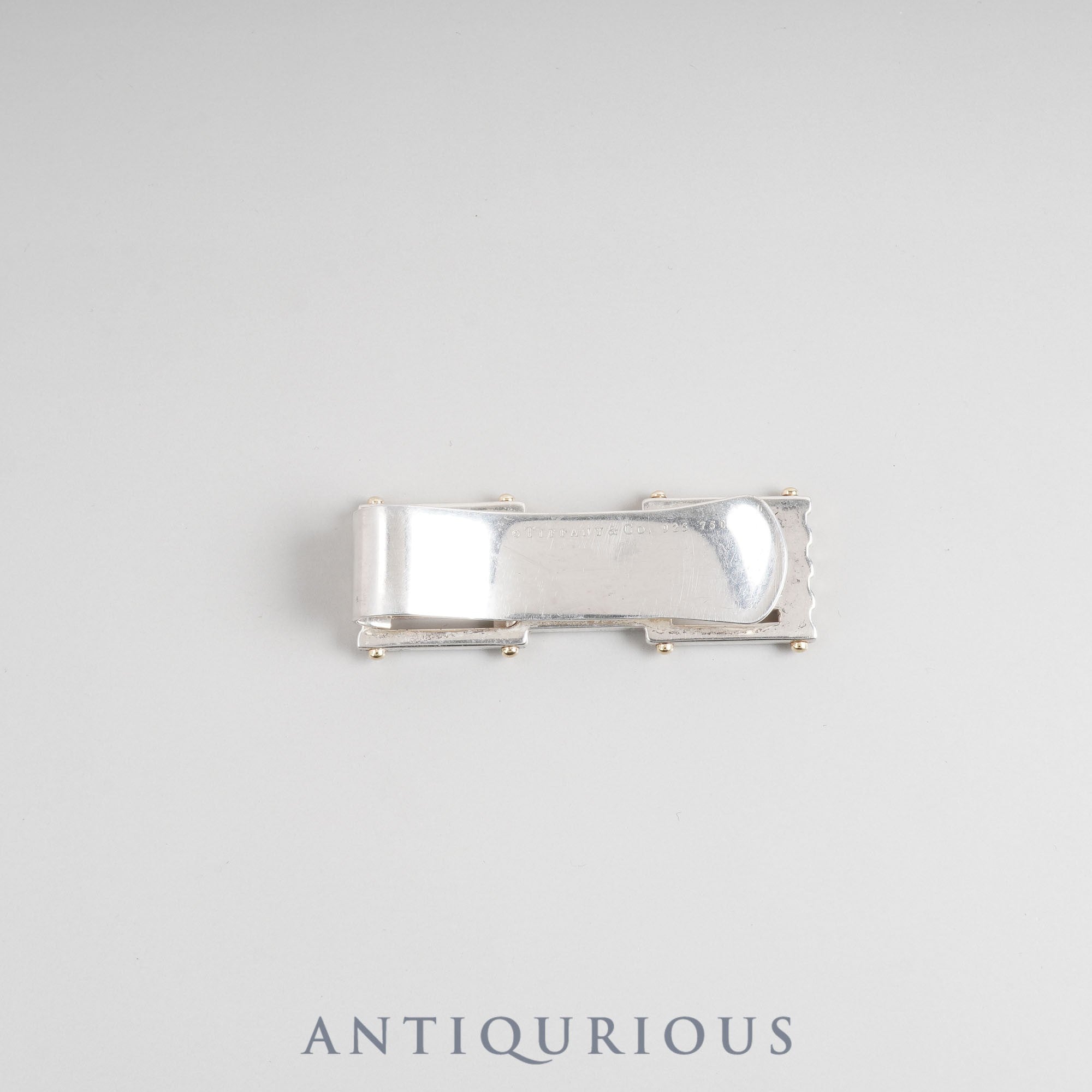 ティファニー マネークリップ ゲート SV925/750 | 東京銀座の