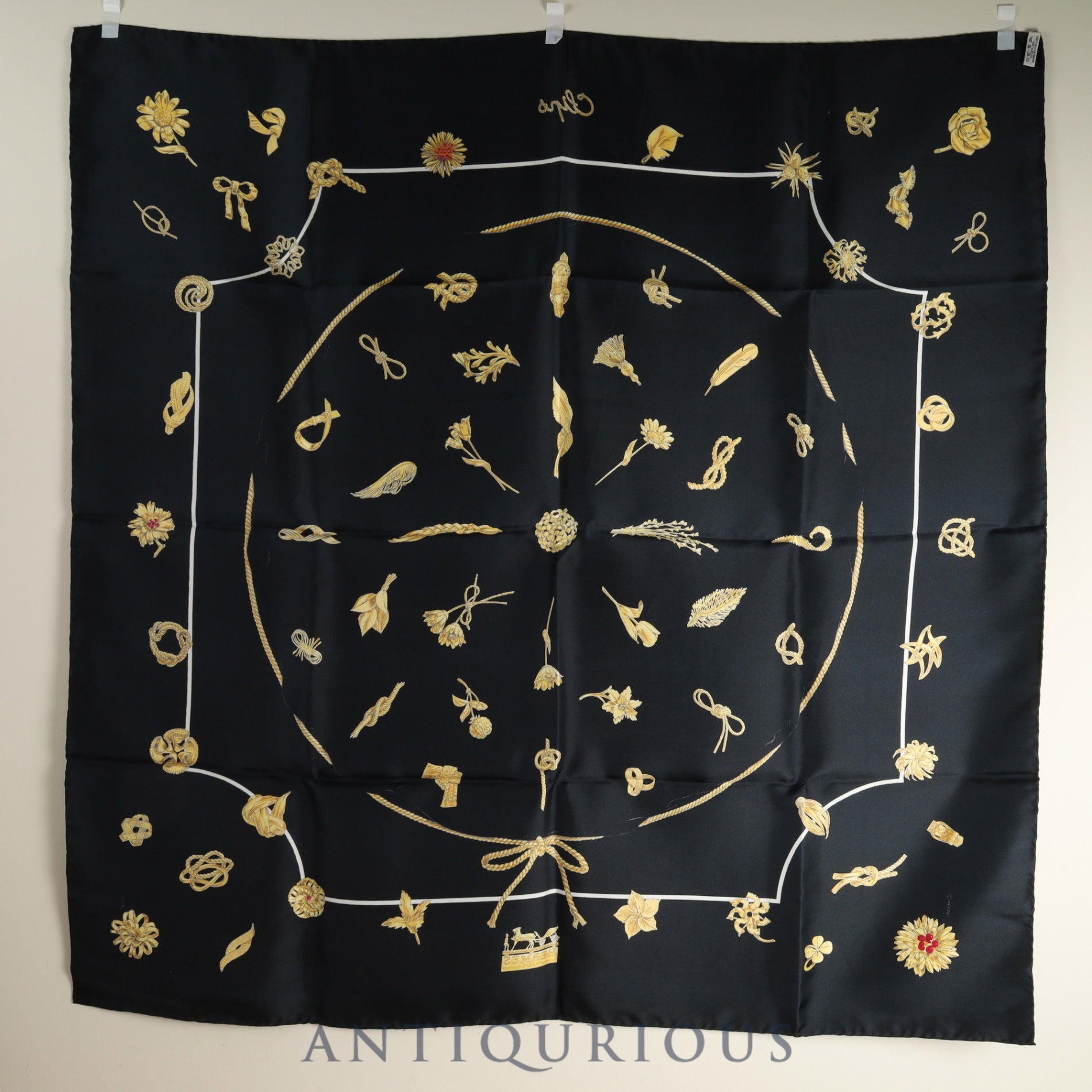 エルメス スカーフ カレ90 Clips クリップス 箱 SILK100% | 東京銀座の