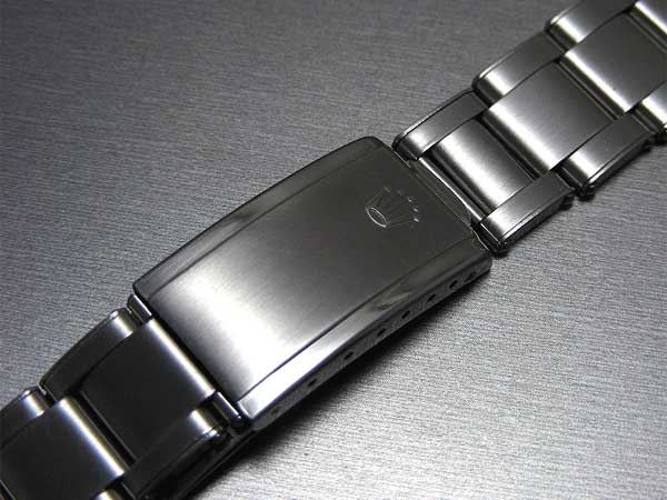 ロレックス リベットブレス Ref.7206 20mm幅 非飛び出し王冠バックル