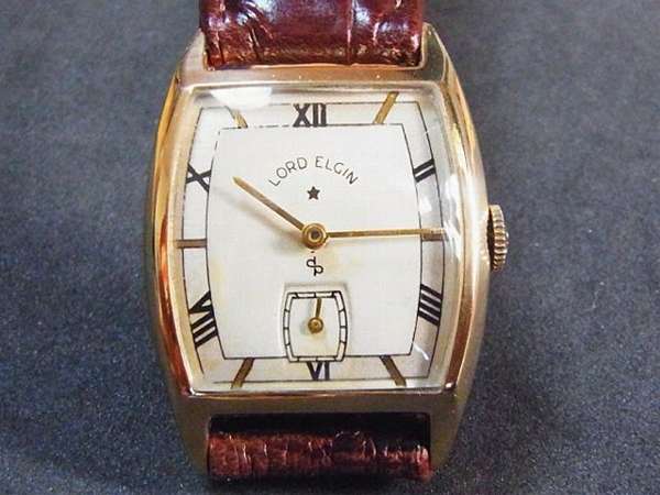 ロード・エルジン LORD・ERGIN ローマ数字 14K GOLD・FILLED スモール