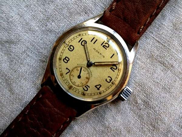 モーリス MOERIS 1940's ミリタリー ラウンドモデル 手巻き式 腕時計