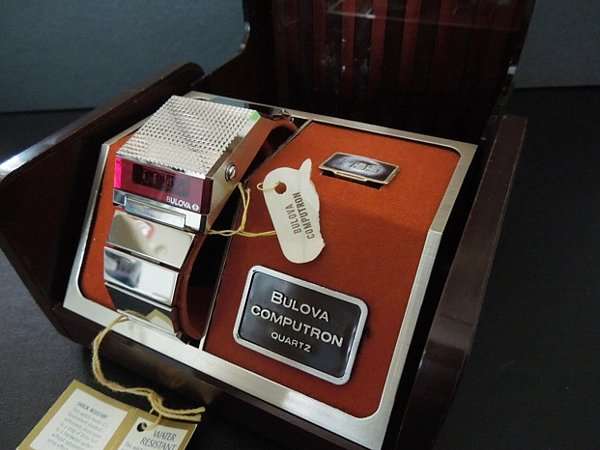 ブローバ Blova LED時計 コンピュートロン COMPUTRON ケース・タグ付き