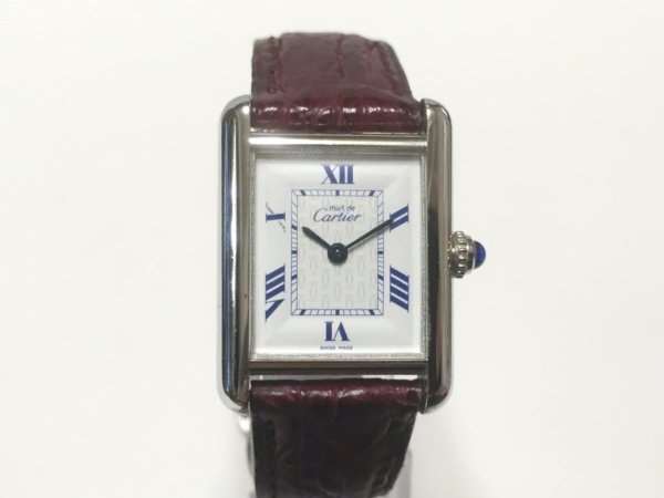 カルティエ マストタンク アルジャン クォーツ レディース