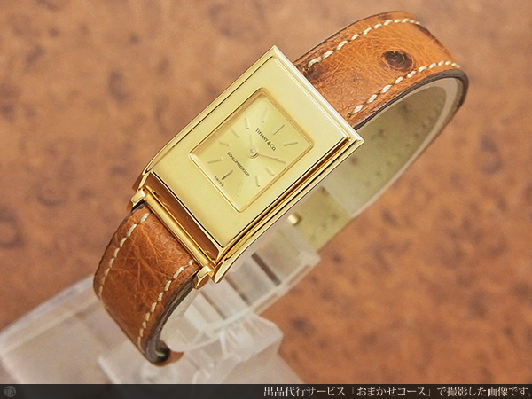 ティファニー TIFFANY&CO シュランバーゼー レディースウォッチ 18KYG