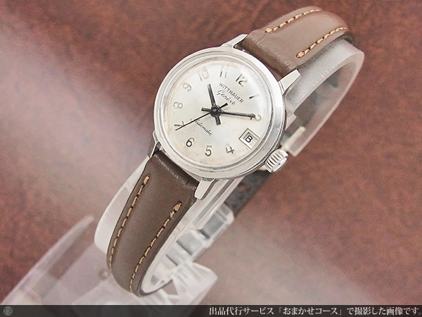 ウィットナー WITTNAUER ジュネーブ 粋な大人のレディース時計 全数字