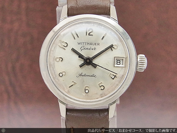 ウィットナー WITTNAUER ジュネーブ 粋な大人のレディース時計 全数字